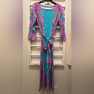 Lilly Pulitzer Floral Maxi Dress